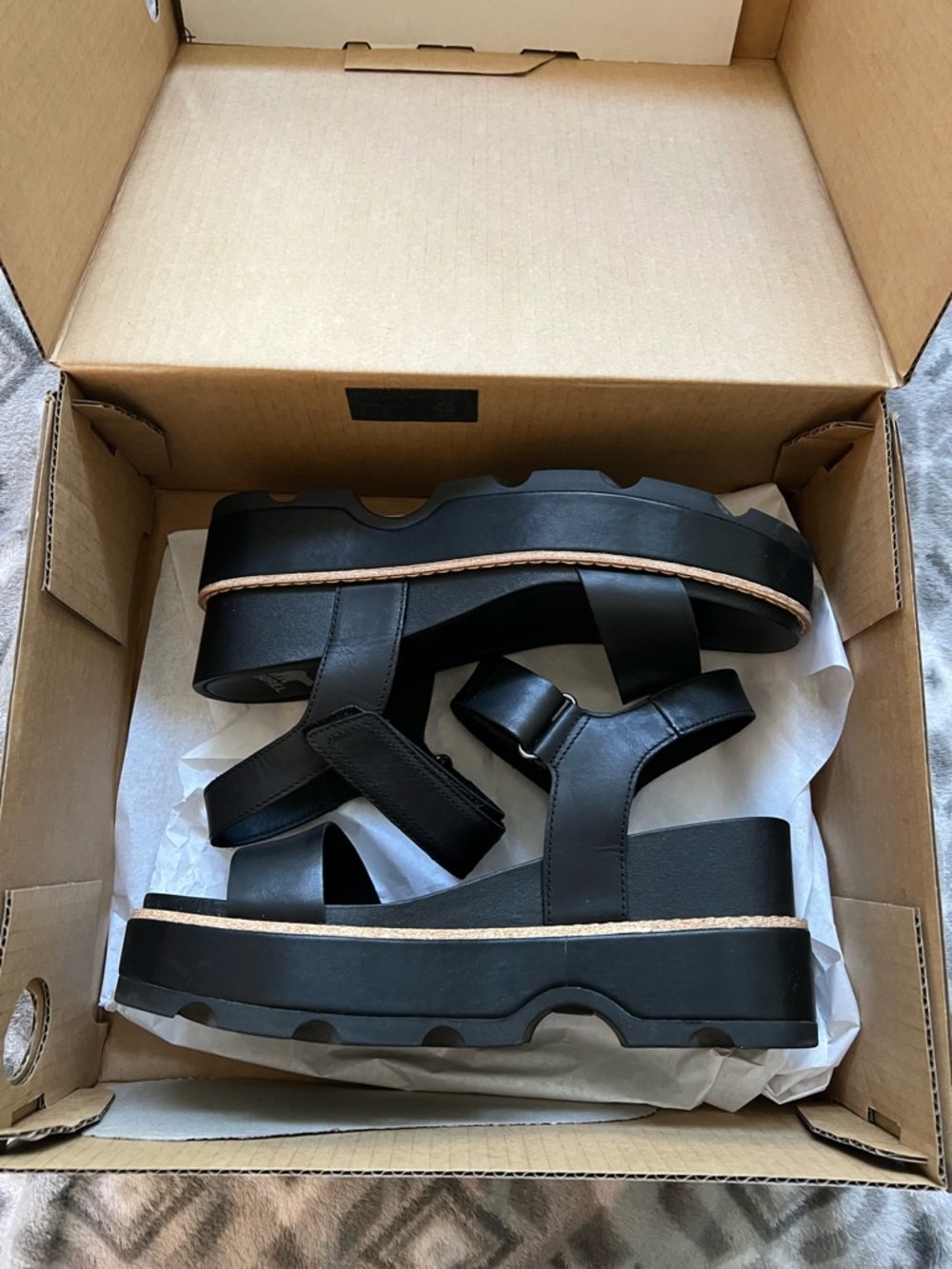 Sorel Joanie IV Y Strap Wedge - W9.5